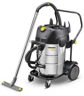 2x Industriële Stofzuiger Karcher, model NT 75/2, zwart, bouwjaar 2018